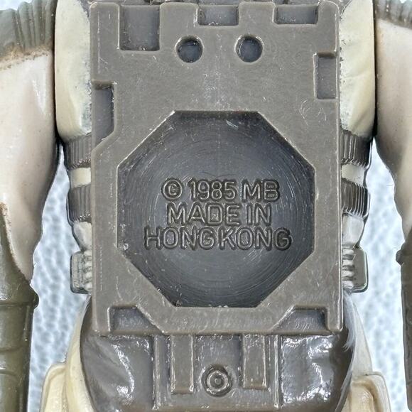 Milton Bradley MB Vintage 1985 Robotix Gaxon Graves Action Figure No Visor - Picture 5 of 7